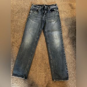 Men’s silver jeans